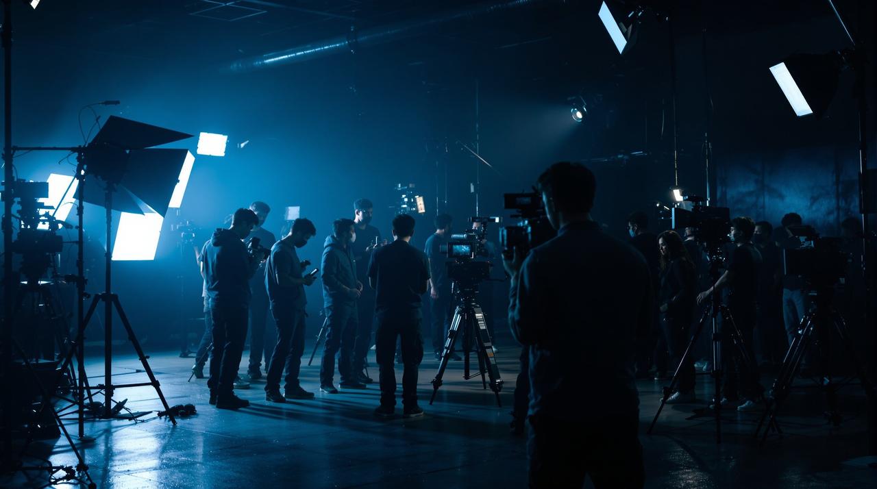 肉视频制作现场